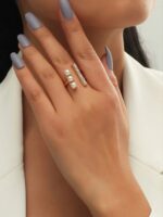 انگشتر بدل مرواریدی