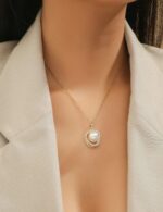 گردنبند آویز گل